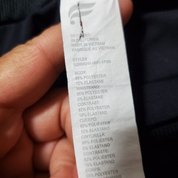 Fabletic Black Cloud Jersey Flounce Skort Size XL - Picture 9 of 9